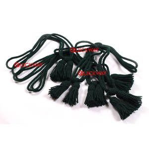 Cordon en fil de coton pour chapeau, pour activités cérémonielles, léger, couleur verte personnalisée, dernier design - Product Image 2