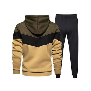 Survêtement de sport d'hiver pour hommes, vêtements de course respirants en polyester, coton et molleton, survêtements les plus vendus pour unisexe, nouveauté en gros - Product Image 2