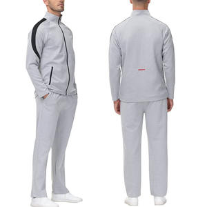 2025 nouvelle mode hommes survêtement costume Streetwear sport survêtements pour hommes Polyester coton Sublimation impression survêtements pour hommes - Product Image 3