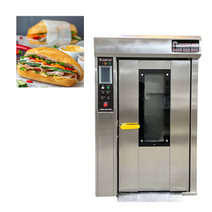 Kien Factory Four rotatif 12 plateaux de haute qualité 900Kg Poids 380V/220V Four électrique encastré pour restaurants - Product Image 1