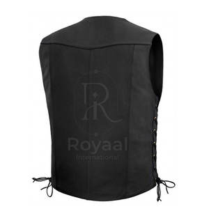 เสื้อกั๊กหนังผู้ชายคุณภาพพรีเมียม ขายดี ระบายอากาศได้ดี ผลิตในปากีสถาน ดีไซน์ล่าสุด ราคาสมเหตุสมผล - Product Image 4