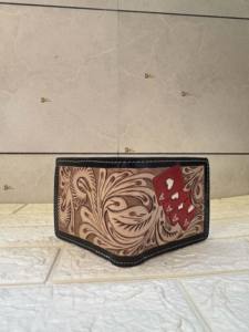 Cartera de Cuero Hecha a Mano al por Mayor, Cartera Larga con Cremallera para Hombre de Diseñador, Cartera de Moda en Color Marrón, Regalo para Él - Product Image 4