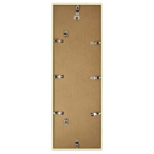 Marco de Fotos de Cobre de 24.1 x 73.2 cm, Tamaño A2/A4, Aleación Metálica con Lámina de Protección Acrílica para Decoración del Hogar, Uso Decorativo para Bodas - Product Image 3