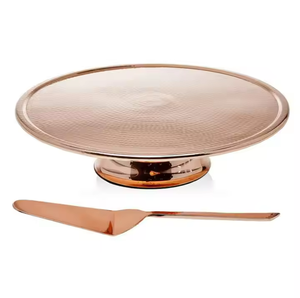 Lujoso Plato para Mascotas de Cobre Hecho a Mano, Ecológico, Apto para Lavavajillas, con Técnica de Metal Pulido - Product Image 5