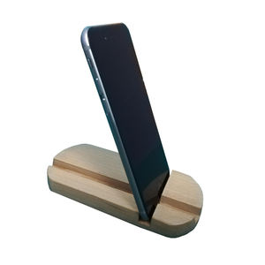 Venta al por mayor soporte móvil de madera para la decoración de la Mesa del hogar tamaño personalizado en forma de corazón soporte móvil de madera - Product Image 6