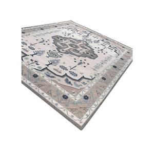 Alfombras de Lana Tejidas Planas Estilo Beduino Color Marfil para Decoración del Hogar ADWL-23002 - Product Image 2