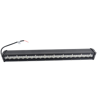 8 "10" 16 "21" 25 "30" 35 "pouces 30w 50w 90w 100w 120w 150w 180w Barre lumineuse à LED à une rangée 5d Barres lumineuses de camion 5 w/pc