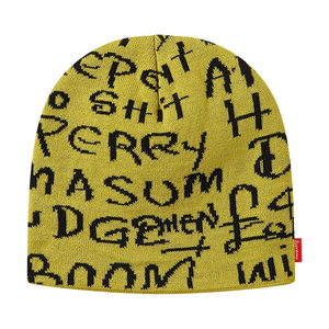 Venta al por mayor más popular de invierno colorido personalizado Jacquard Logo hombres sombreros 100% acrílico térmico mujeres gorro de punto - Product Image 4