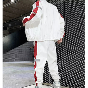 ชุดเสื้อฮู้ดจั๊มเปอร์มีฮู้ดสำหรับผู้ชายและ100% ชุดวอร์มผ้าฝ้ายสำหรับวิ่งกันลมระบายอากาศได้ดีแห้งเร็วสำหรับผู้ชายโลโก้ออกแบบได้ตามที่ต้องการ - Product Image 6