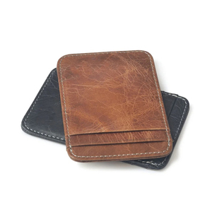 Portefeuille multifonctionnel en cuir de vache véritable 100% de haute qualité pour hommes avec porte-carte pour cartes de crédit - Product Image 3