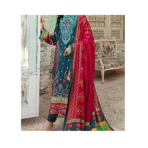最新设计的透气灯芯绒女装新品价格实惠印度和巴基斯坦女装