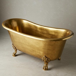 GRAN DESCUENTO; Bañera de latón que añade un punto de foco de lujo que mejora el valor general de su hogar - Product Image 6