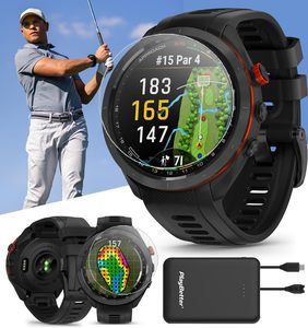 Orologio GPS da Golf con approccio S70 (nero, 47mm) | Smartwatch Premium con Display AMOLED, caddy virtuale e distanza simile a un gioco - Product Image 3