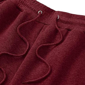 Chándal personalizado de alta calidad para hombre, Jersey de algodón grueso, liso, ajustado, gimnasio, entrenamiento atlético, chándal - Product Image 5