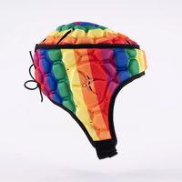 Casque de football américain, de rugby et de soccer en silicone EVA souple pour jeunes et adultes