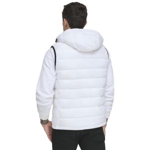 Gilet matelassé en gros |   Veste sans manches rembourrée noire |   Vêtements d'extérieur de mode d'hiver - Product Image 3