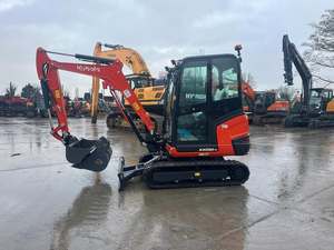 Kubota KX030-4 Mini <b>Excavator</b> Crawler Type 0.03m³ Bucket Capacity Low Noise Cab - Product Image 5