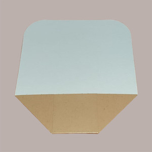 100 soportes desechables para perros calientes en papel marrón Bio Compost 165x50H47 - Product Image 3