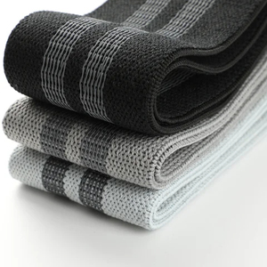 Bandas de Resistencia para Glúteos de Tela de Poliéster con Logotipo Personalizado, Resistentes, Duraderas y Antideslizantes para Fitness - Product Image 1