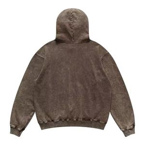 Sweat-shirts pour hommes de haute qualité, épais et lourds, 450 g/m², couleur dégradée, printemps, personnalisés, en molleton français 100% coton, lavés à l'acide - Product Image 6