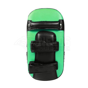 Coussinets de boxe professionnels en cuir de haute qualité avec logo personnalisé pour équipement d'entraînement de Muay Thai - Product Image 2