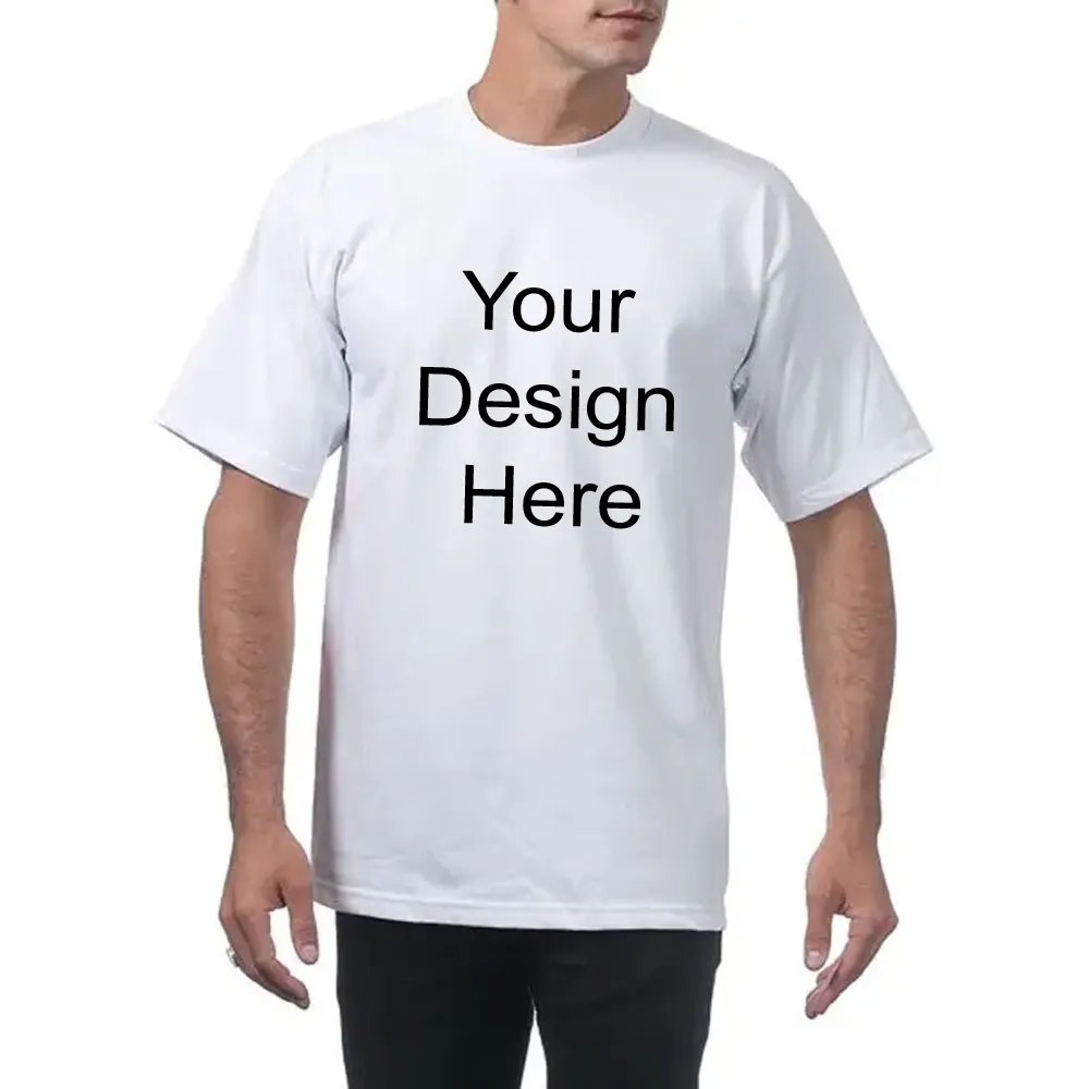 T shirt da uomo di nuova progettazione su misura all'ingrosso con materiali in tessuto di alta qualità rapida asciugatura traspirante con dimensioni personalizzate