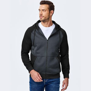 Wholesale Men Zipper Hoodies Custom Design Sportswear Gym Hoodie Fashion Wear OEM ODM Manufacturer - Product Image 2