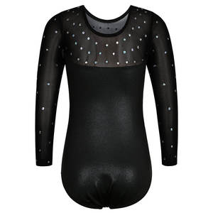 Maillot de Gimnasia para Niñas con Diseño Sin Costuras, Ropa de Danza de Spandex, Colores Personalizados, Logotipo Personalizado, Alta Calidad - Product Image 2