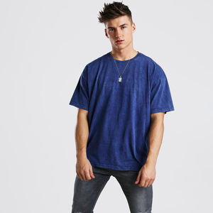 Camisetas de Algodón para Hombre, Diseño 2026, Secado Rápido, Hombros Caídos, Manga Corta, Cuello Redondo, Talla Grande, Venta al Por Mayor - Product Image 1