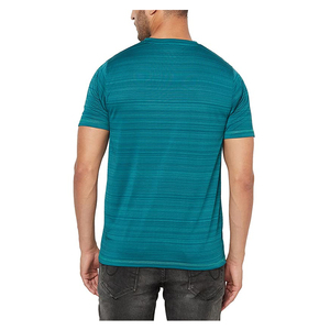 2025 T-shirt solide avec logo personnalisé pour hommes 100% coton coupe ample surdimensionné à épaules tombantes tissu tissé respirant écologique - Product Image 2