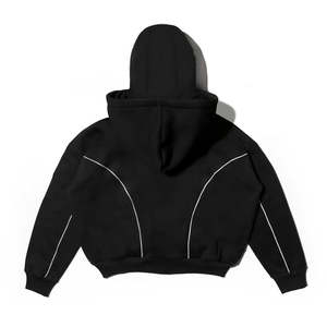 Vêtements sur mesure Survêtements pour hommes Pantalon de jogging 2 pièces Ensembles sweat à capuche zippé intégral Vêtements Ensemble de survêtements pour hommes avec logo personnalisé - Product Image 5