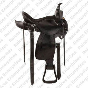 Sillín inglés de cuero auténtico para montar a caballo, elegante y cómodo, Fabricante Mayorista, sillín inglés de caballo de alta calidad - Product Image 2