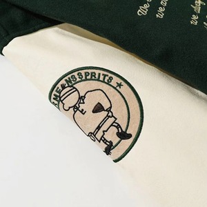 Chaqueta Universitaria sin Cuello para Hombre, de Alta Calidad, Estilo Urbano, para Invierno, Tallas Grandes, ODM, OEM, Personalizable - Product Image 4