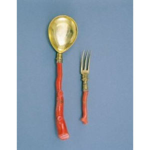 Ensemble de couverts en laiton avec couverts parfaits plaqués couleur or pour la table du restaurant de l'hôtel et l'utilisation d'occasion de mariage - Product Image 2