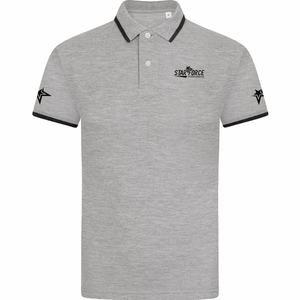 Polos de colección de verano para hombre personalizados al por mayor servicio ODM tejido de punto transpirable diseños de patrón sólido en blanco corto - Product Image 2