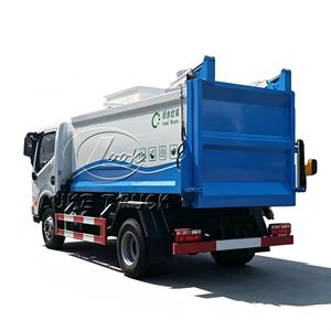 Camion à ordures et à déchets alimentaires Dongfeng Kaput 8m3 Euro 2 Euro 3 Euro 5, camion de traitement des eaux usées - Product Image 2