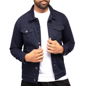 Veste en jean stylée pour hommes, tenue décontractée OEM, vente en gros de veste en jean en coton de haute qualité pour hommes, veste en jean sur mesure pour la vente - Product Image 1