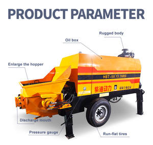 Pompa Beton Terpasang di Truk dengan Jangkauan Panjang dan Akurasi Penempatan Tinggi untuk Struktur Kompleks - Product Image 6