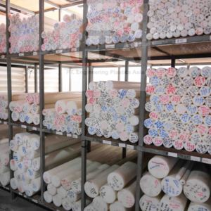 Tige blanche HDPE robuste 110mm X 1m fabriquée pour l'usinage industriel offre une structure solide et une excellente durabilité - Product Image 4