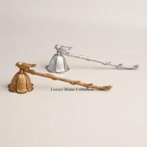 Look royal le plus exigeant bougeoir votif couvercle couleur cuivre et support de luxe de table en bois fournitures - Product Image 3