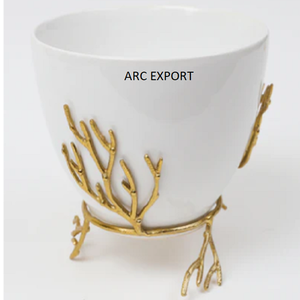 Finitions les plus fantaisistes matériaux blancs décoratifs de styliste derniers avec des bols antiques modernes de luxe de Style fleur mignonne - Product Image 4