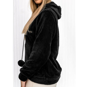 Nouvelle mode 2025 sweats à capuche personnalisés de qualité supérieure tricotés en usine à bas prix sweats à capuche pour femmes respirant coupe ample sweat à capuche à fermeture éclair - Product Image 6