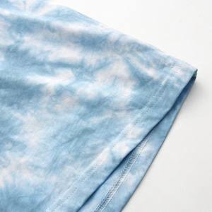 Wholesale Customizable High Quality 100% Cotton Washed Tie-dye Tshirt Custom Oversized Unisex Tie Dye t Shirt - Product Image 6