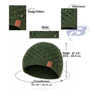 Gorro de Invierno para Hombre, Transpirable, Impermeable, Acrílico, Suave, Elástico, Térmico, Cálido, para Viajes, Casual, Estilo Anime - Product Image 3