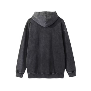 Sweat à capuche vintage hip-hop punk pour homme 2025/2026 - Sweat à capuche lourd, lavable en machine, streetwear pour les concerts - Product Image 2