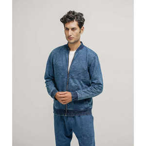 Blouson aviateur en jean pour homme - Product Image 3