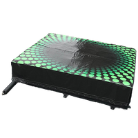 Prix usine cascadeur airbag matelas chute libre freestyle atterrissage airbag gonflable trampoline airbag