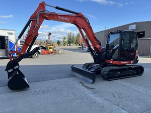 Kubota-Miniexcavadora sobre orugas, accesorio de cubo de peso operativo de 5 toneladas, caja de cambios, PLC Huade, novedad de 2017 - Product Image 4