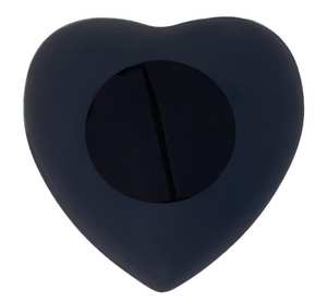 Veteran Flag Heart <b>Keepsake</b> Urn Stand Option Handmade Small Wooden Urn for <b>Ashes</b> - Product Image 2