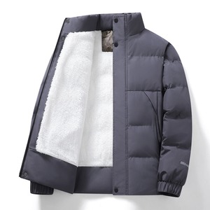 Veste d'hiver en coton biologique 100% de qualité supérieure personnalisée, chaude, vente en gros, veste bouffante tendance OEM pour hommes fabricant de veste - Product Image 5